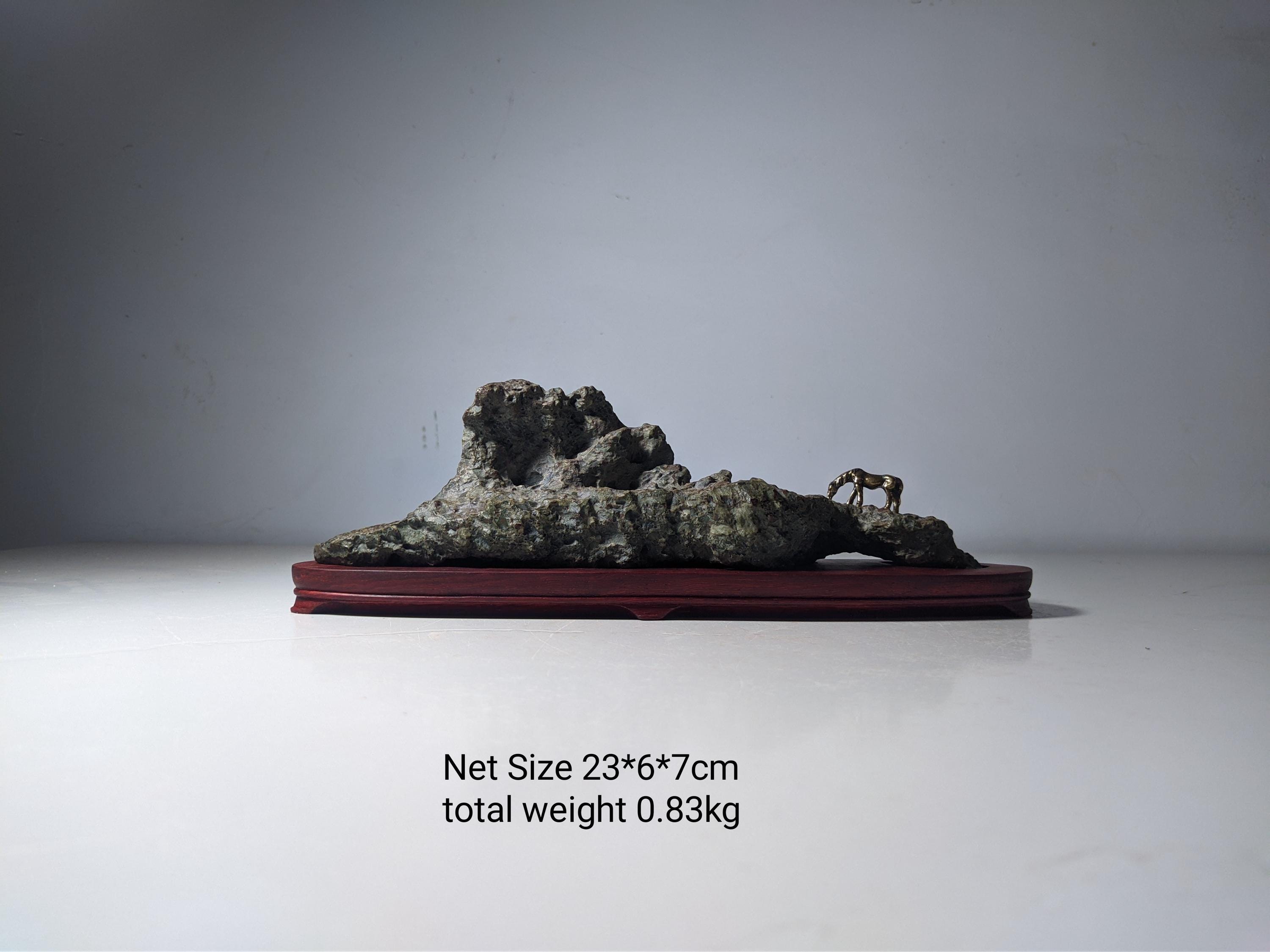 大型水石 観賞石 遠山石 雪景石Suiseki ViewingStone35cm Suiseki Stone - Etsy