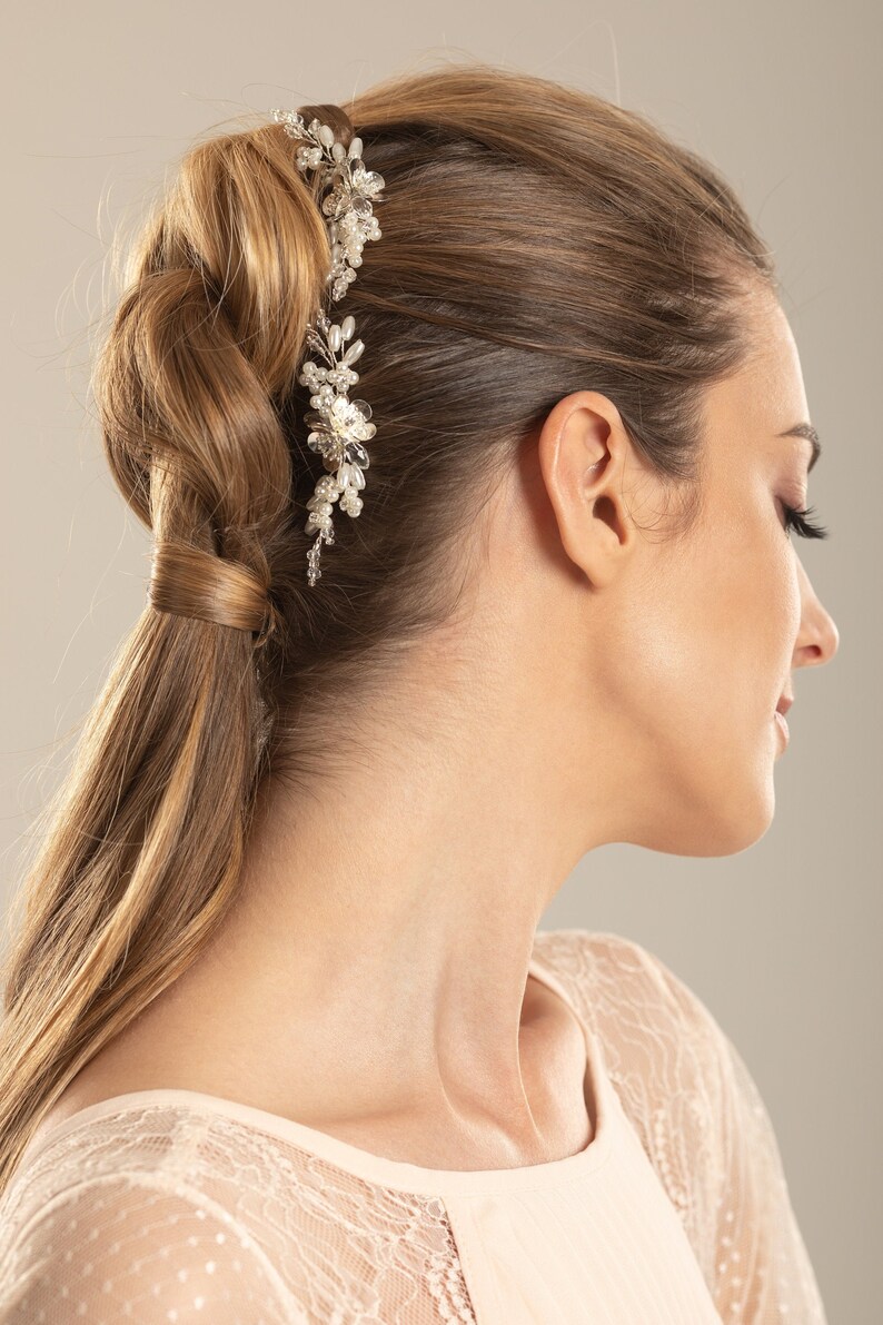 Branch Hair Pins Bridal Hair pins crystal hair pins wedding hair pins wedding headpiece branch hair pins bridal headpiece image 2