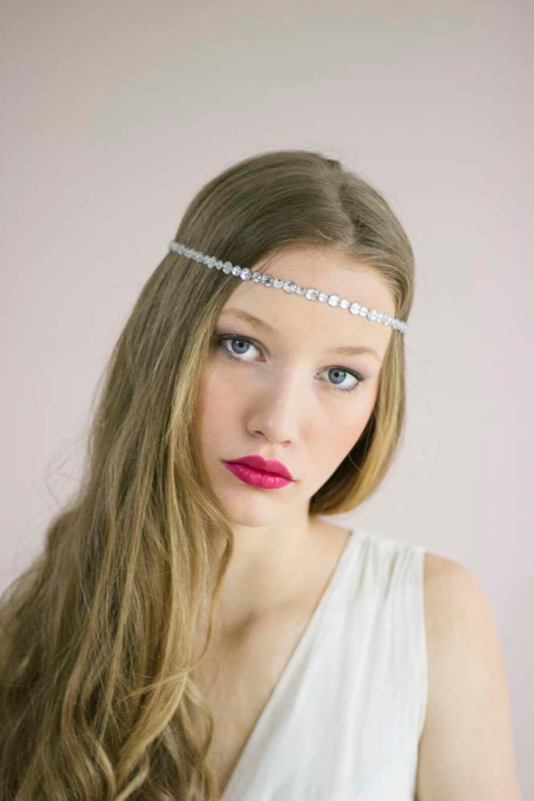 Wedding Crystal Headband,crystal Forehead Headband,wedding Forehead
