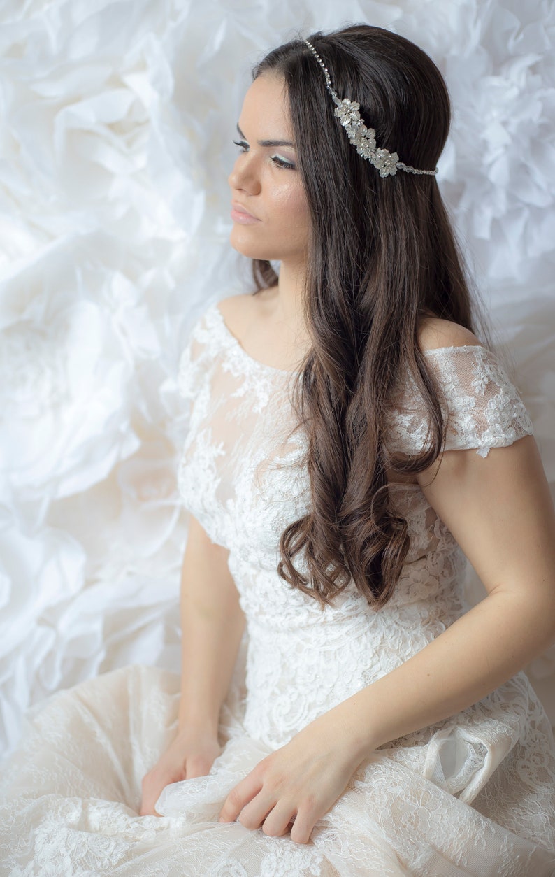 Hair Chain Accessories Hair Chain for Wedding Hair Chain Etsy