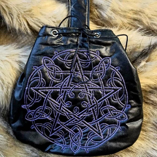 Witchy Hip Pouches - Black