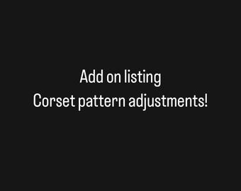 Complemento de ajuste de corsé para vestidos