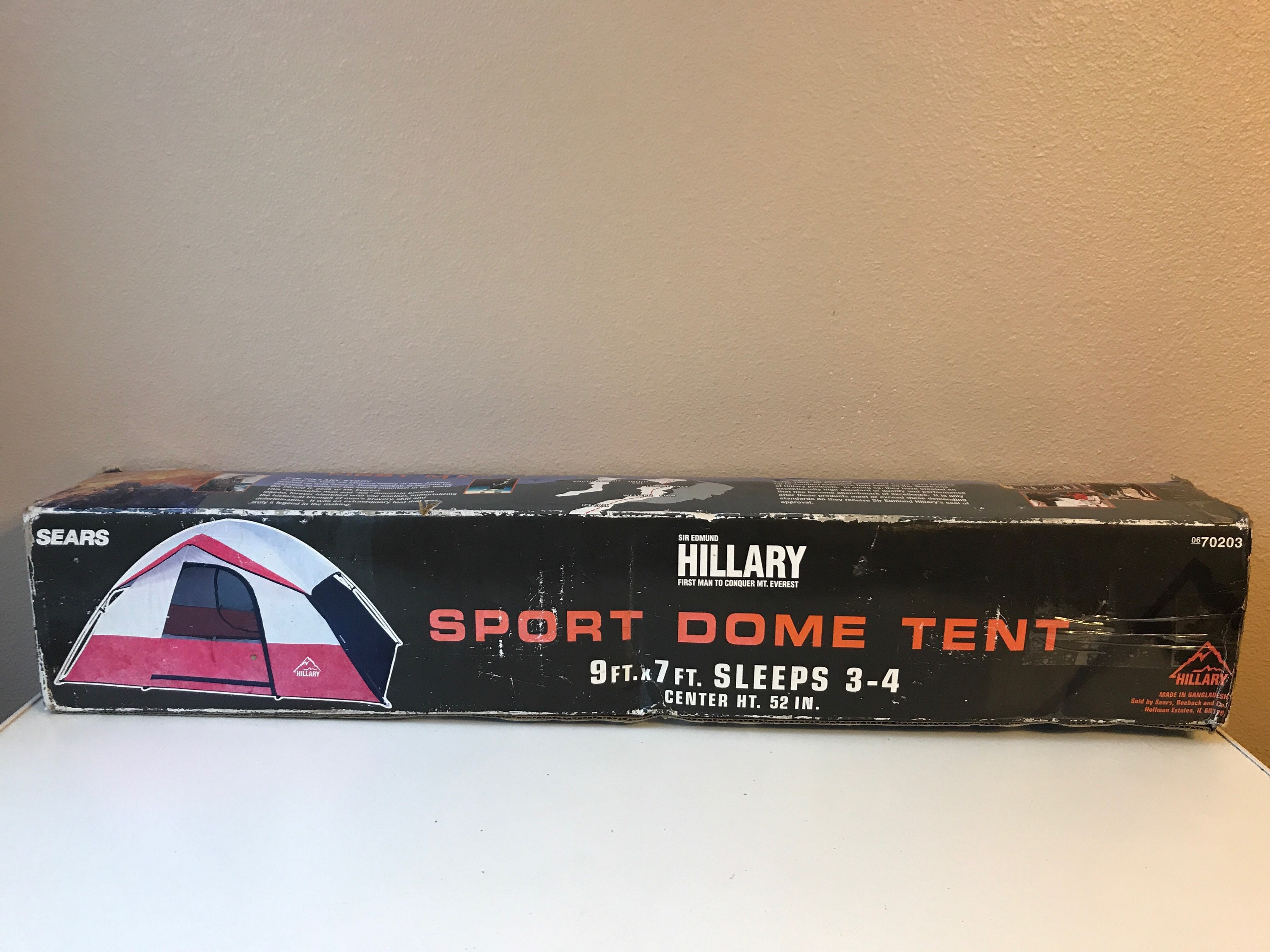 Sears Sir Edmund Hillary Dome Primitve 