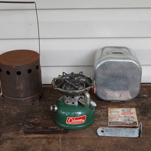 200A Coleman Camping Lantern low vent Dated 2 of 1964 | Etsy Coleman 502 Single Burner Camp Stove | Coleman camping stove