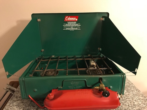 425D Coleman Stove Dated 6 of 65 two burner camp cook stove Coleman 502 Single Burner Camp Stove | Coleman camping stove