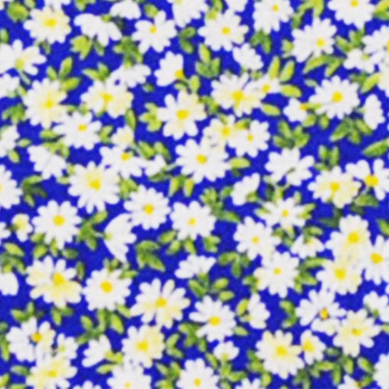Vintage Yellow and Blue Floral Design Fabric Self-Tie or Pre-Tied Bow Tie with Optional Matching Pocket Square