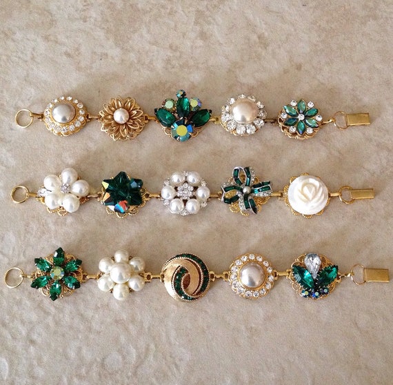 Wedding bracelets vintage sale