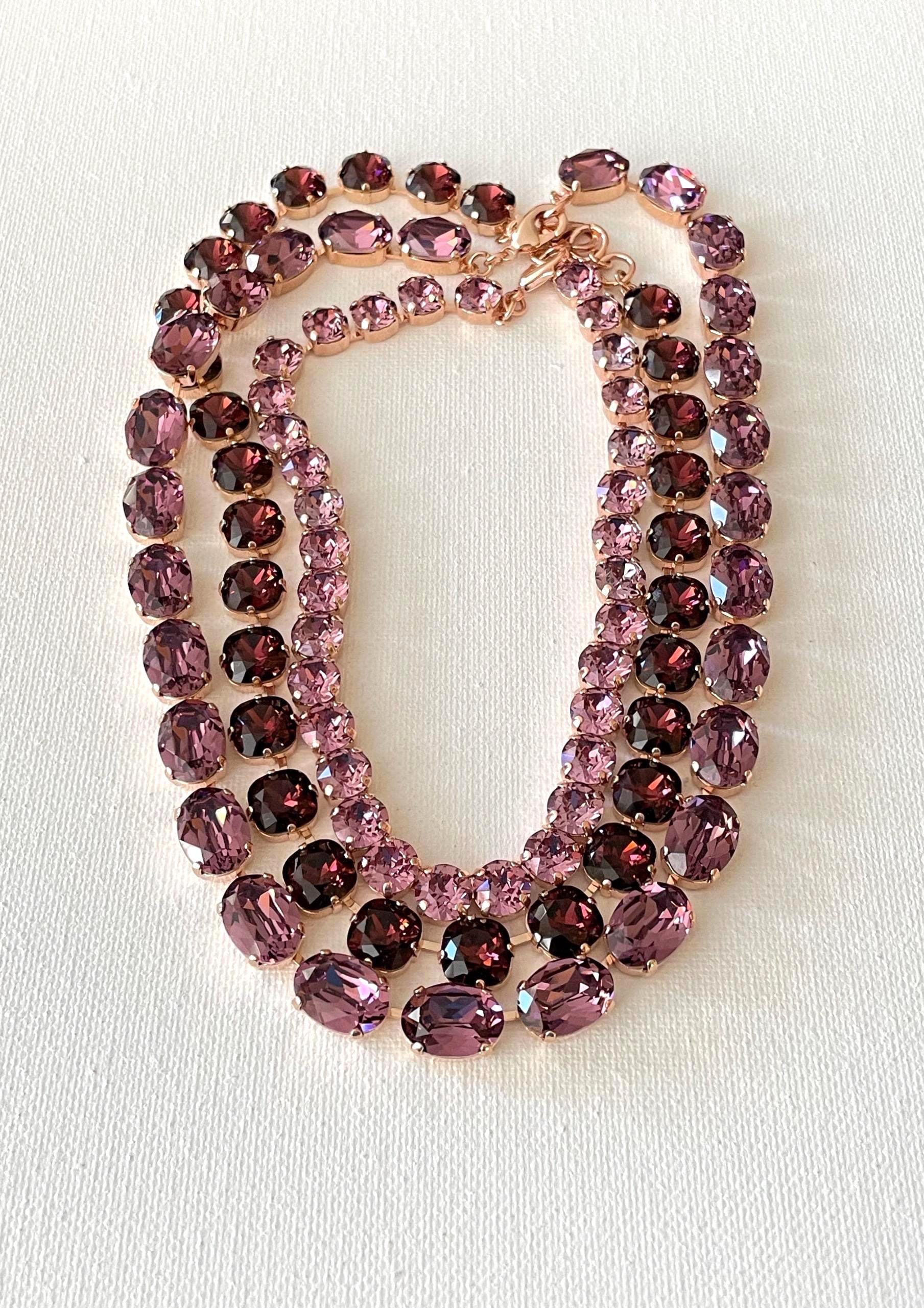 4 Perles En Pierre Jade - Gouttes 14x10mm - Rose Violet Lilas Pastel - Lot