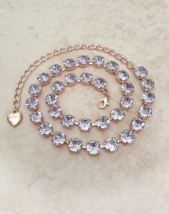 Tennis jewelry with swarovski crystals deals