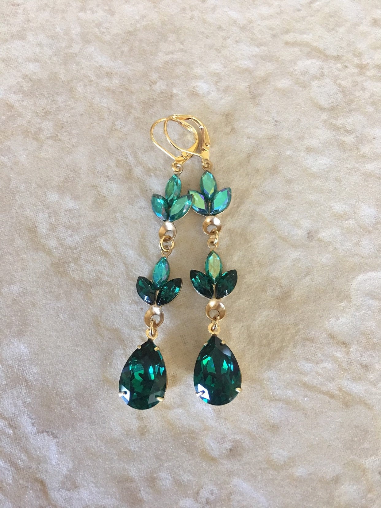 Gold and Emerald Green Prom Jewelry - Etsy Gold and Emerald Green Prom Jewelry - Etsy