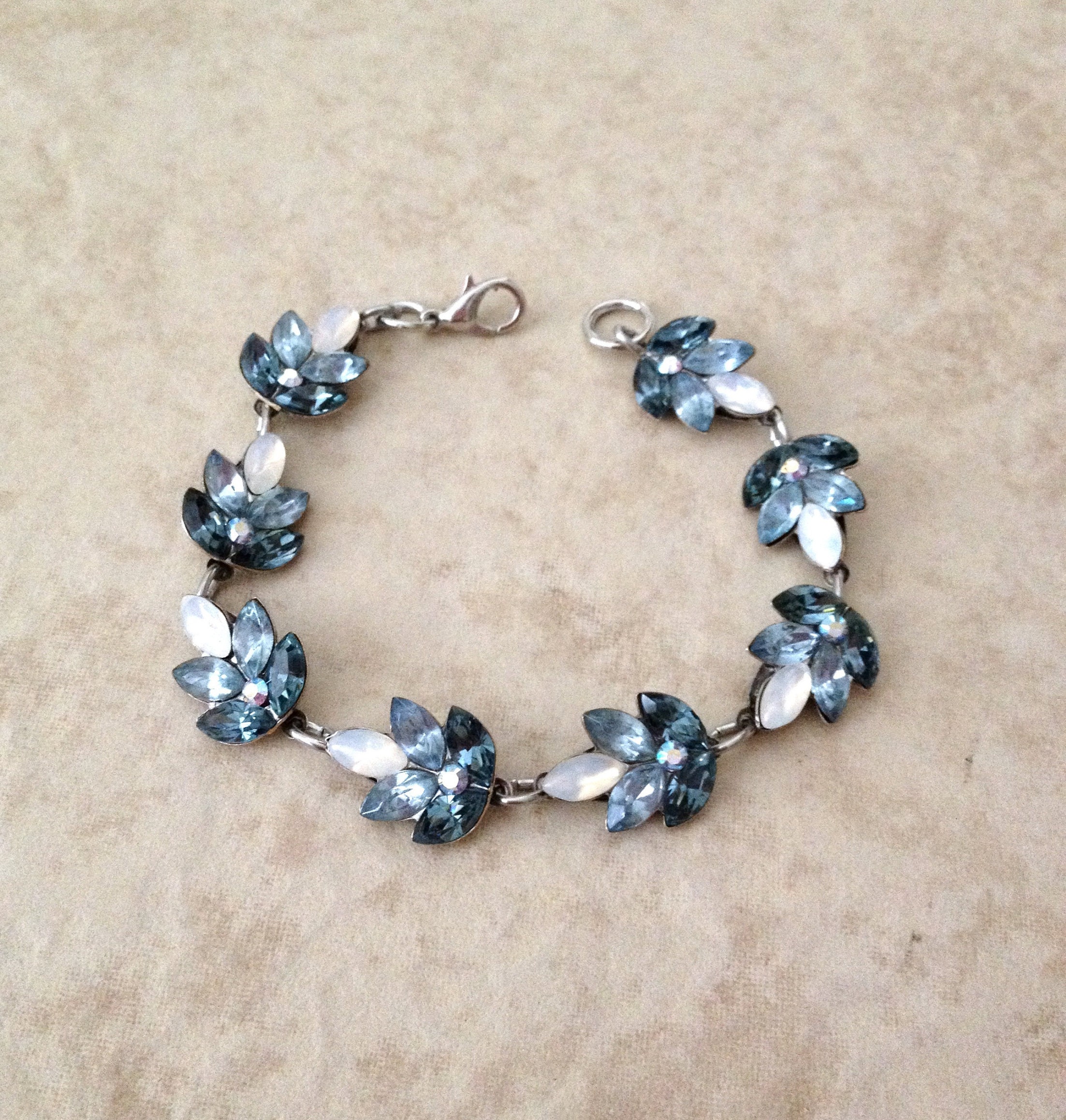 Opal and cheap sapphire bracelet