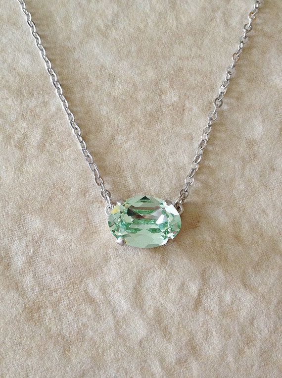 Buy Aatmana Mint Green American Diamond Necklace & Earring Set Online At  Best Price @ Tata CLiQ