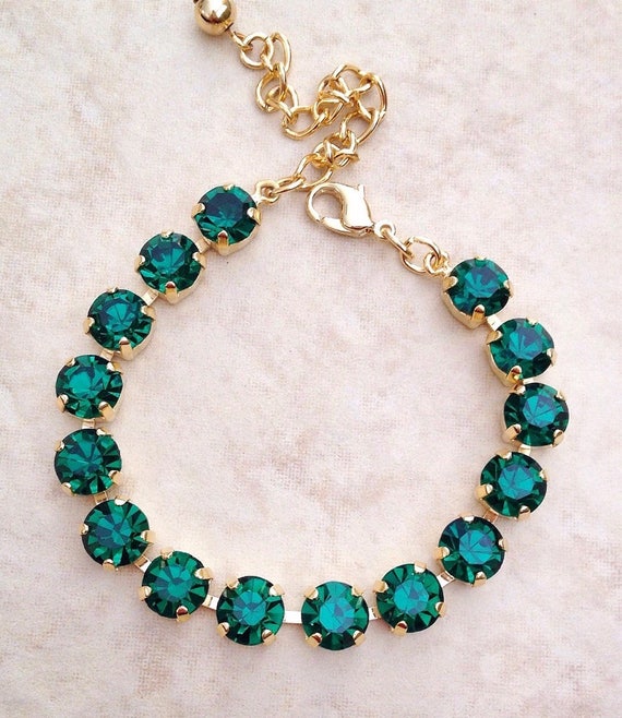 Buy Reiki Crystal Products Natural Crystal Stone Emerald Healing Bracelet  For Unisex Adult  Unisex Child Emerald at Amazonin