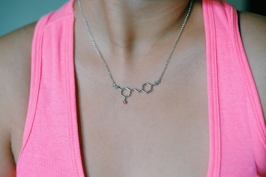 Oxytocin - The Bond Pendant | Molecular Sterling Silver Necklace