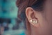 Three Birds Sterling Silver Ear Climbers | Flying Birds Ear Crawlers | Ear Sweeps | Bird Earrings 