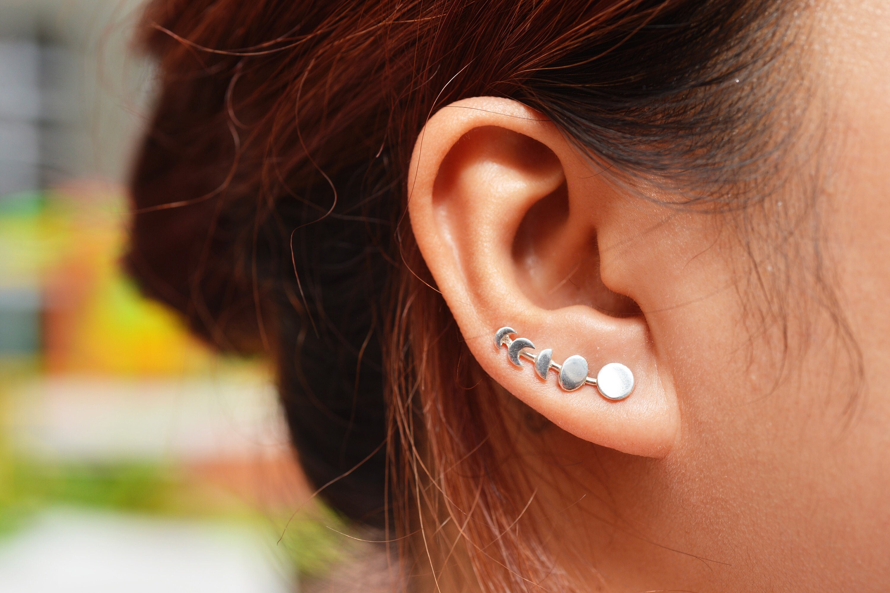 Moon phase on sale ear climber