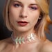 Paleotron Spine Choker Iridescent - Etsy