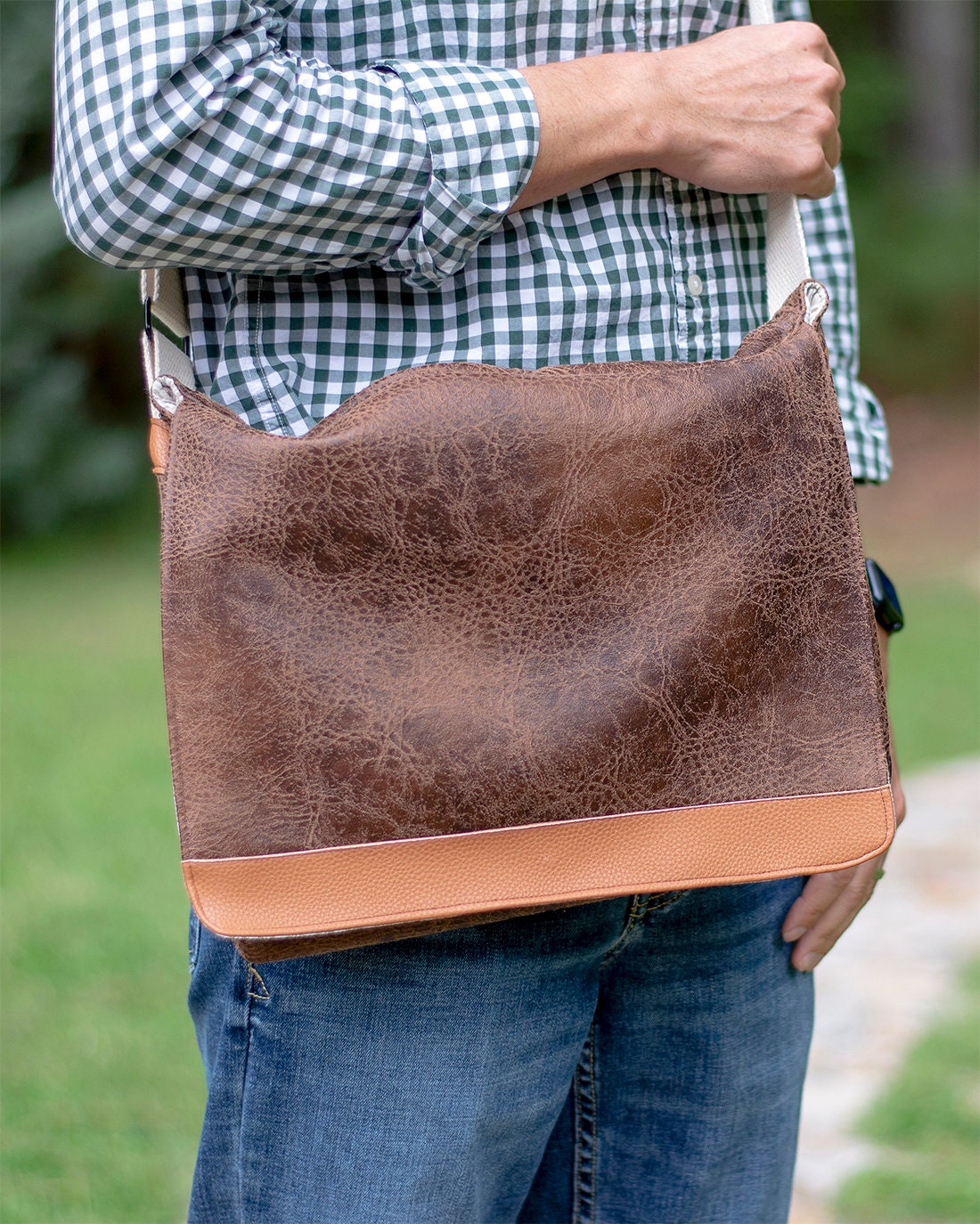 Sage Messenger Bag Digital Sewing Pattern Messenger Bag Etsy