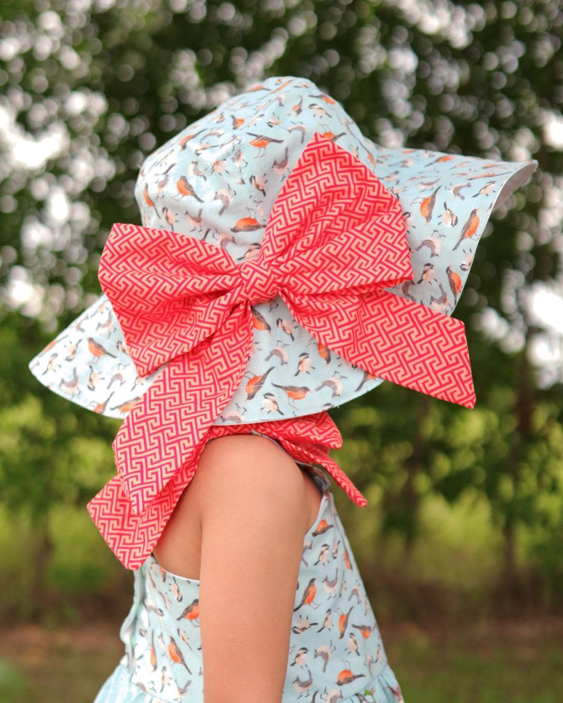 Sunhat With Bow - Etsy display picture 1