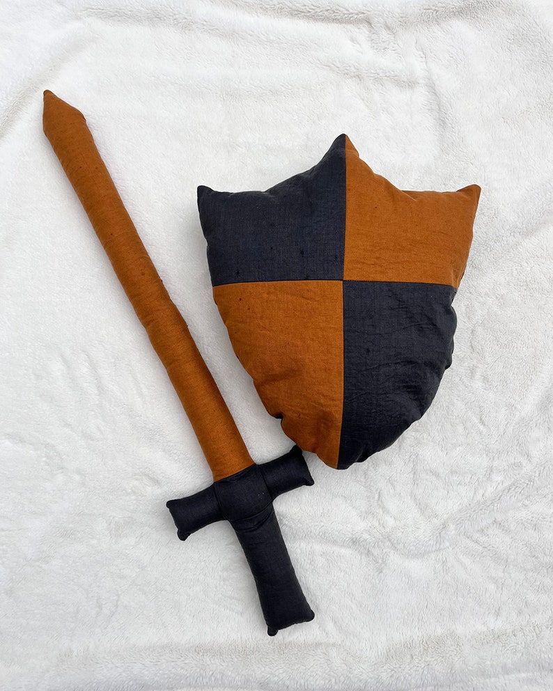 Snapdragon Plush Knight Sword and Shield Sewing Pattern: Beginner Costume (PDF Pattern) image 8