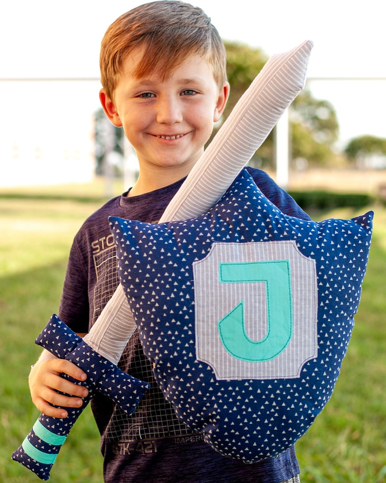 Snapdragon Plush Knight Sword and Shield Sewing Pattern: Beginner Costume (PDF Pattern) image 2
