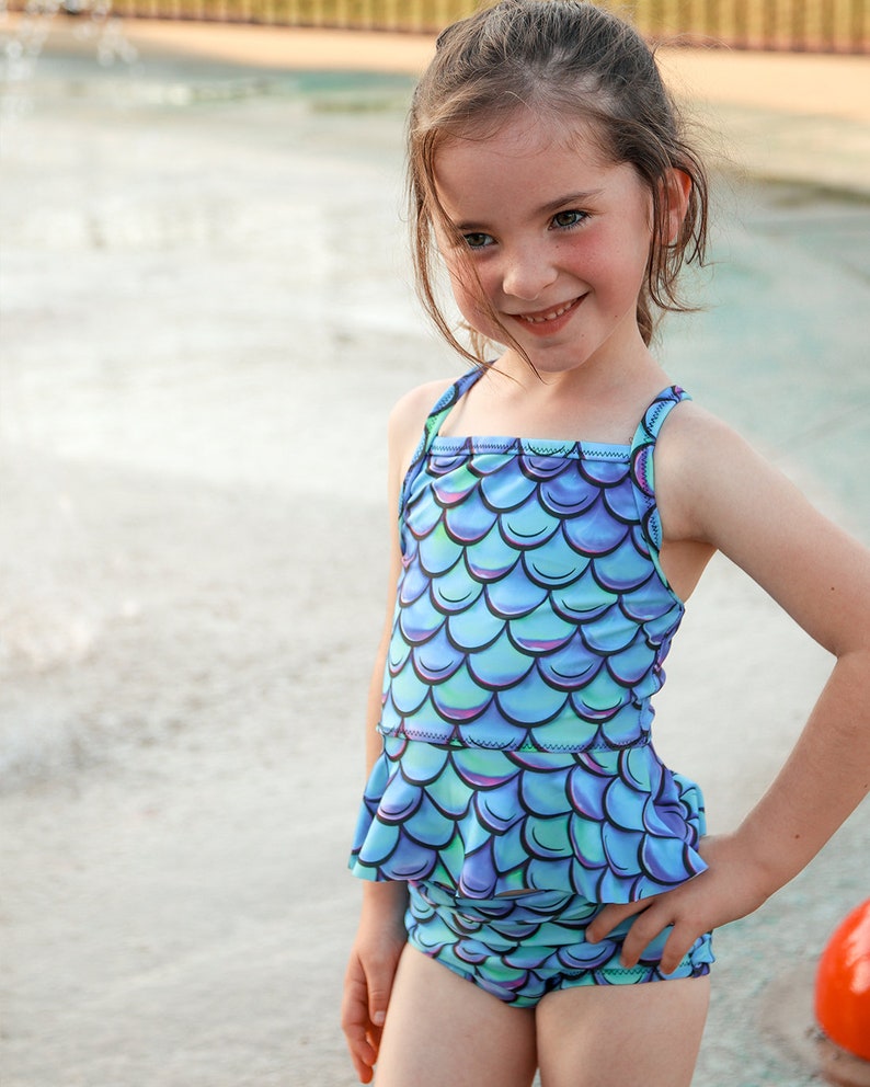 Orchid Tankini Digital Sewing Pattern High Waisted Tankini Etsy UK