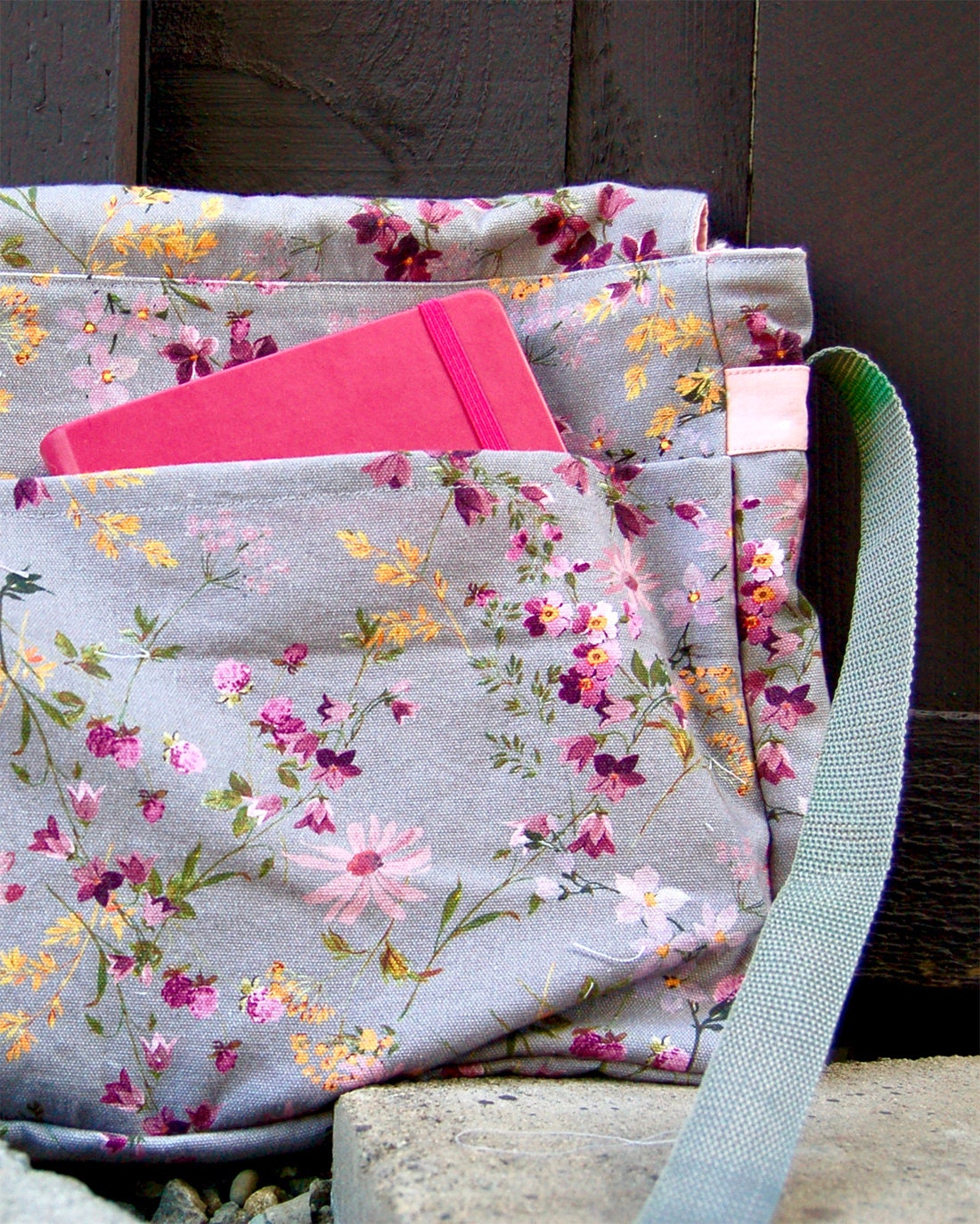 Sage Messenger Bag Digital Sewing Pattern Messenger Bag Etsy
