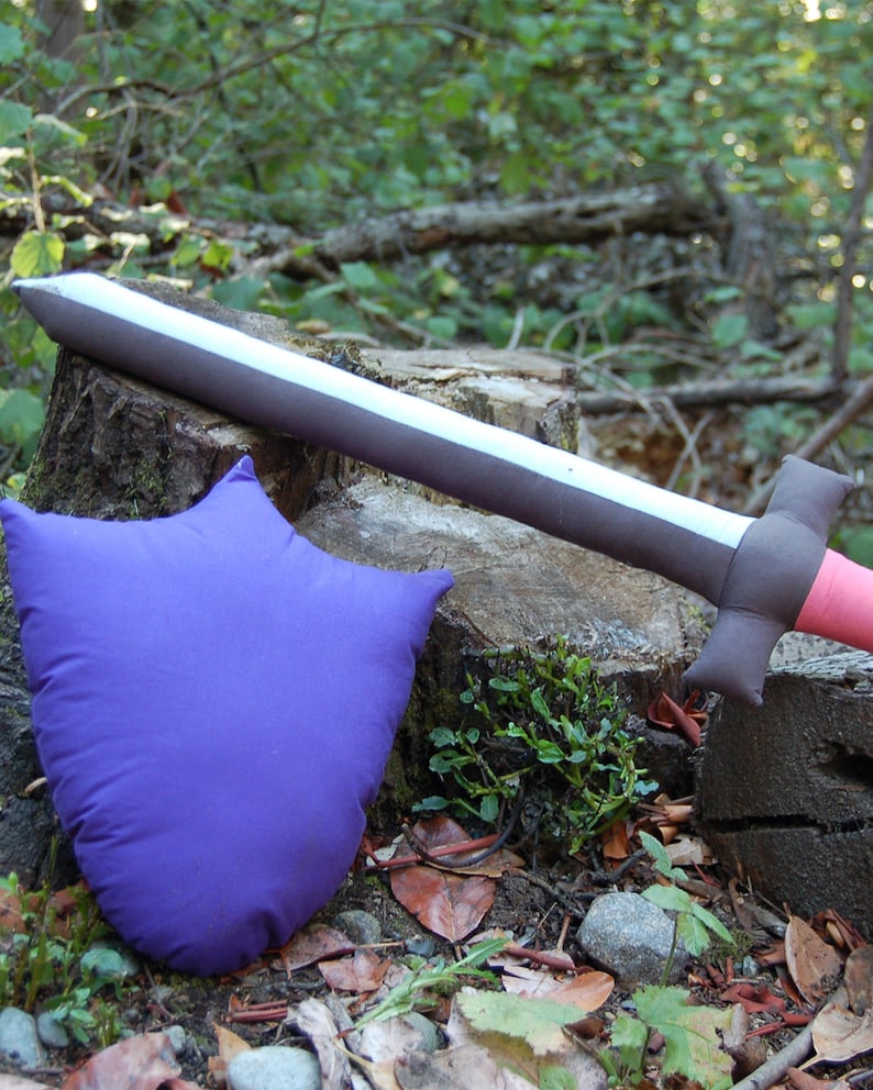 Snapdragon Plush Knight Sword and Shield Sewing Pattern: Beginner Costume (PDF Pattern) image 7