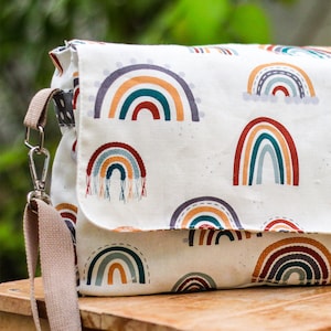 Patron de couture numérique pour sac messager sauge | sac messager | Modèle de sac | sacoche | Patron PDF | Sac à main | Porte-monnaie | à bandoulière | Poche