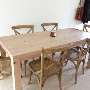 Rustic Dining Table, Shipping Included - Salvaged Wood