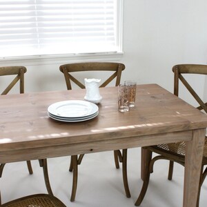 Provincial Farmhouse Dining Table, Shipping Included Salvaged Wood Bild 4