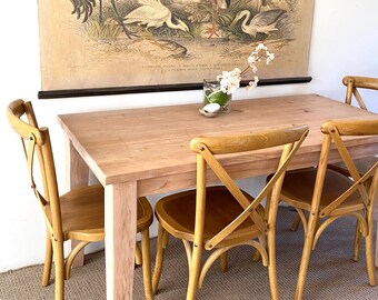 Provincial Wood Kitchen Table
