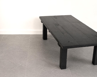 Solid Wood Farm Coffee Table | Reclaimed Wood Living Room Furniture