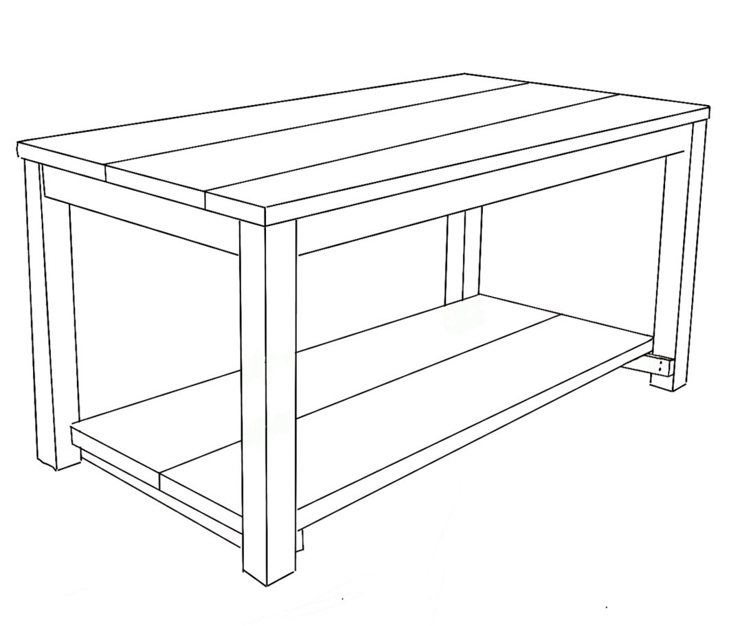 Custom Listing...parsons Kitchen Island Table W/ Shelf Etsy