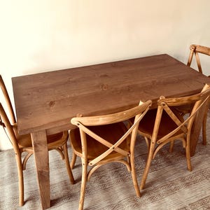 French Wood Table, Reclaimed Wood