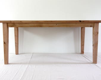 Rustic Wood Table, Handmade, French Style, North Field Store