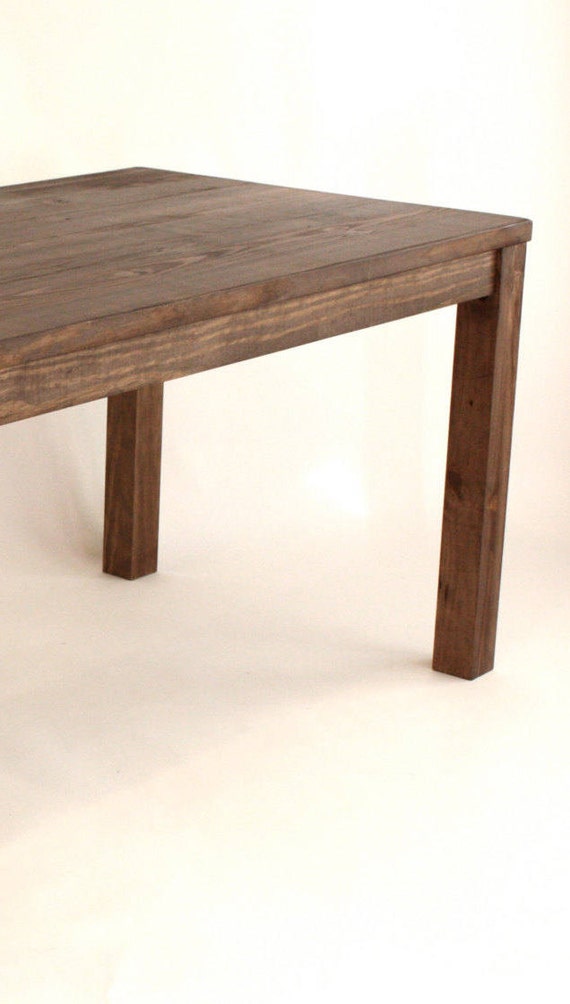 Parsons Kitchen Island Table Handmade From Reclaimed Wood Etsy
