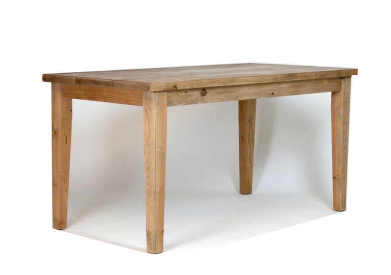 Provincial Farmhouse Dining Table, Shipping Included Salvaged Wood Bild 1