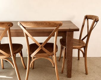 French Dining Table | Kitchen Table | Solid Wood