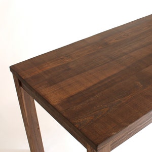 Table en bois rustique de hauteur comptoir, faite main, style Parsons, North Field Store image 4