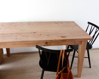 Reclaimed Wood Dining Table, Shipping Included - Salvaged Wood