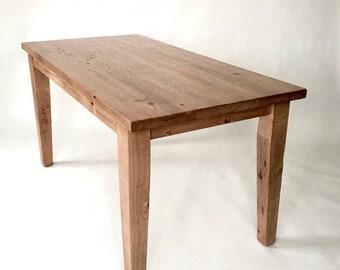 French Farmhouse Table, Shipping Included - Salvaged Wood