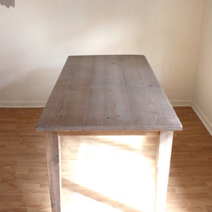 Reclaimed Wood Simple Farmhouse Desk, Shipping Included. image 3