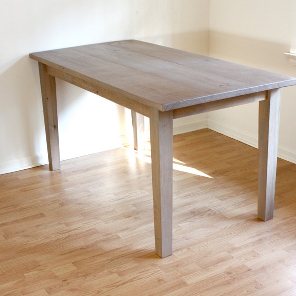 Handmade Rustic Farmhouse Table, Shipping Included.