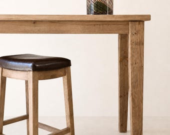 Provincial Counter-Height Wood Table