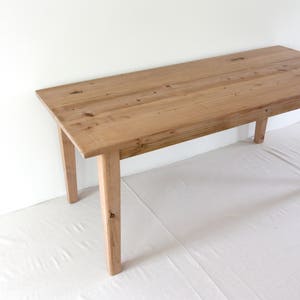 Handmade Rustic Farmhouse Table