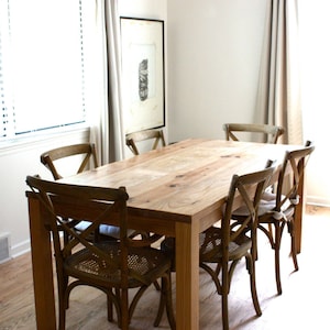 Parsons Wood Table