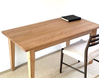 French Desk | Solid Wood Desk | Handmade Table | Sustainable Furniture