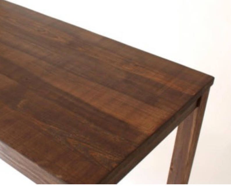 Solid Wood Parsons Desk