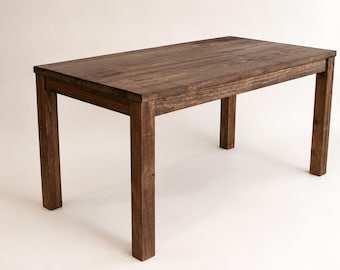 Parsons Kitchen Island | Counter-Height Wood Table | Modern Rustic Kitchen